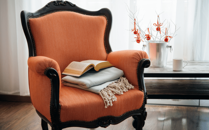 interior decorator armchair