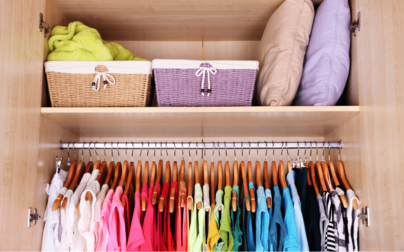 organized closet