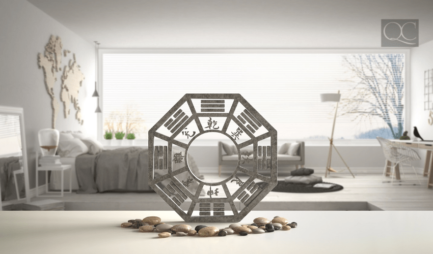 Feng Shui bagua map home decor