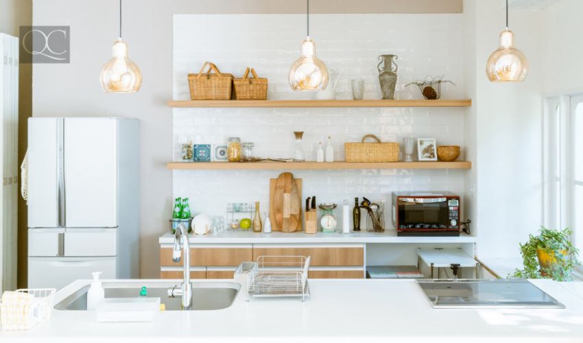 Well organized kitchen concept