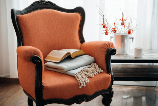 interior decorator armchair