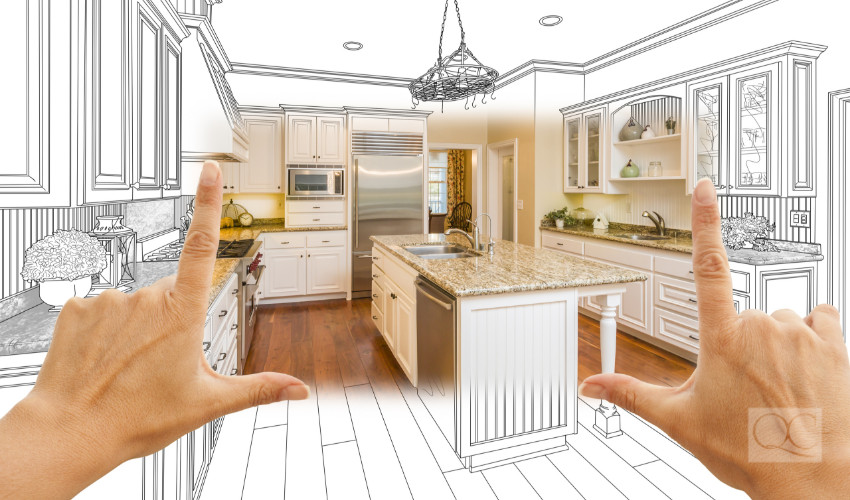 kitchen blueprint for interior designers