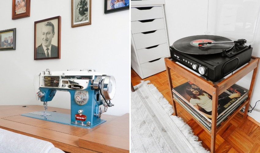 sewing room for Amanda Iacobellis's grandmother - Organized Home Decor Interior Decorating Business