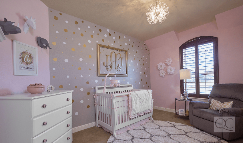 eagle mountain texas nursery interior decorating