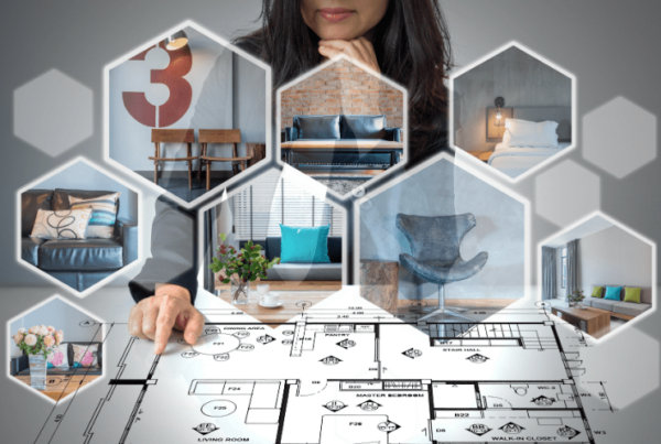 interior designer increasing salary by working online, offering virtual services