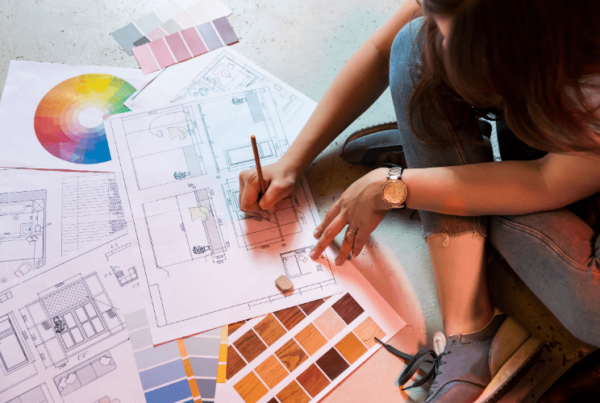 designer increasing interior decorator salary by working on client project